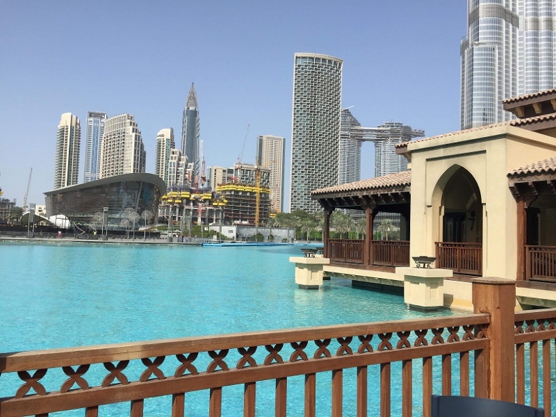 Dubai - View from our hotel