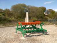 Picnic Bench and Monument