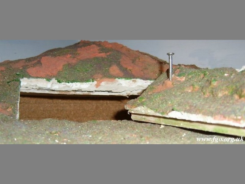 04 - Showing removable front of tunnel