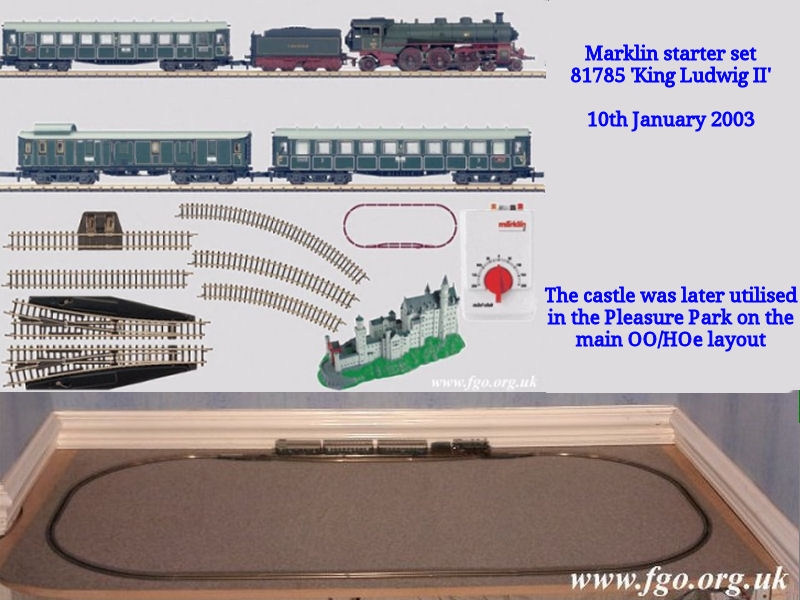 01 - Marklin 81785 'King Ludwig II' starter set