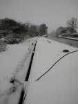 A little bit of snow.