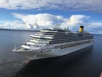 Costa Fascinosa leaving Tallinn 17th Sept 22