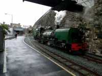 Caernarfon Station with a Garrett