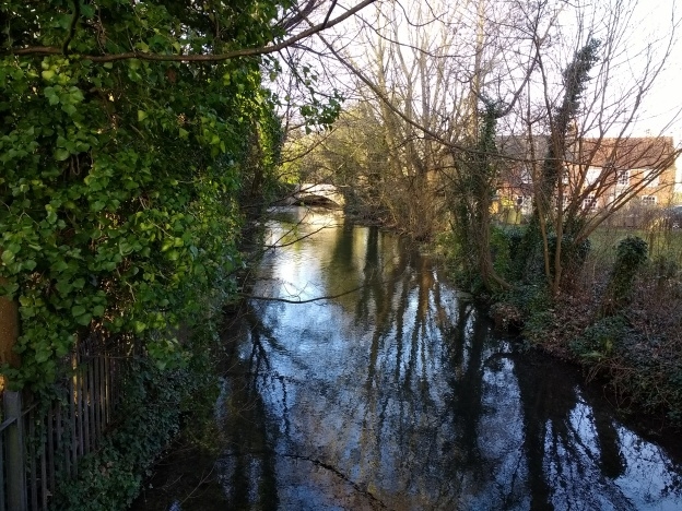 Start of Itchen Navigation