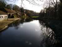 Wharf at start of Itchen Navigation
