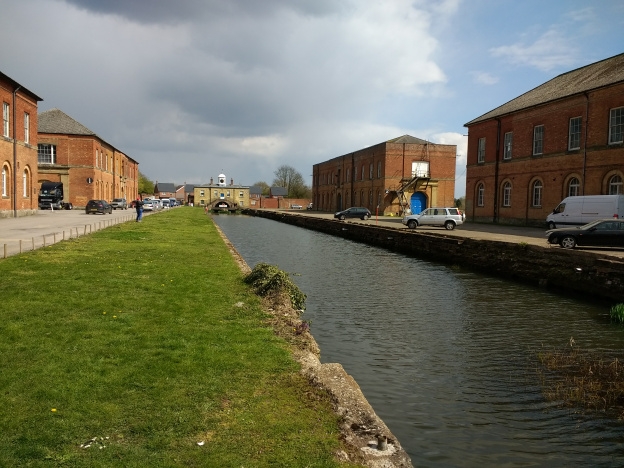 Canal basin in Weedon Barracks