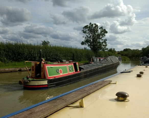 Working boat at Calcutt