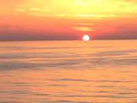 Sunset in the Arabian Gulf