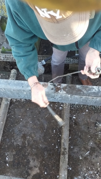 Preparing the cables