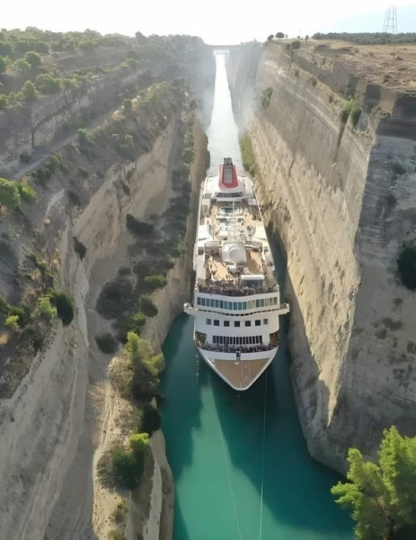 Balmoral in Corinth Canal