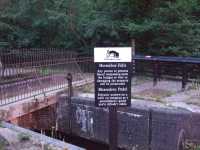 11 Horseshoe Falls Sign