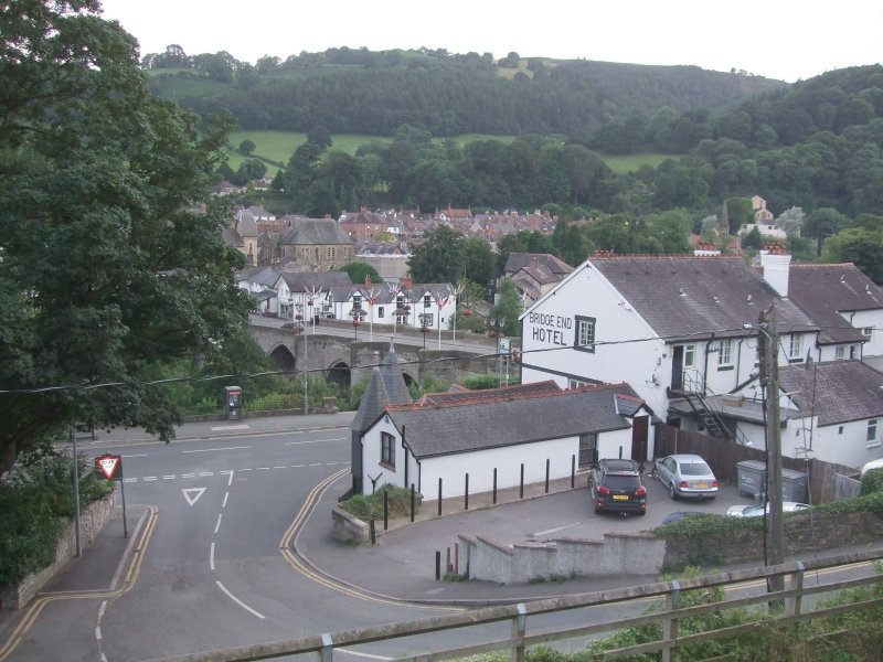 12 Llangollen from the canal