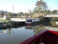 The sunny calm morning at Milton